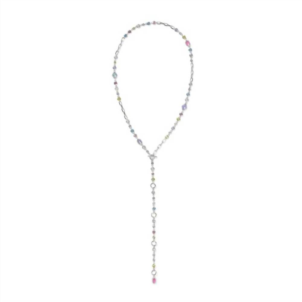 NEW KENDRA SCOTT women's mini elisa abbie & abbie strand necklace in multi-color - Picture 3 of 3